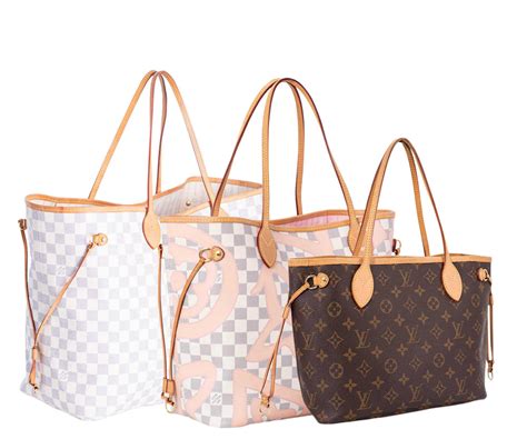 lv neverfull handbag price|Lv Neverfull bag sizes.